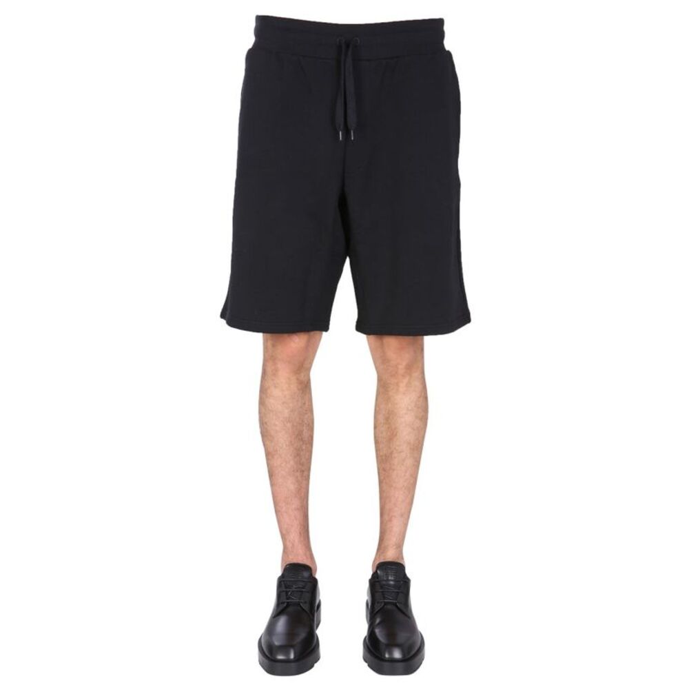 Moschino Men Bermuda With Logo Embroidered